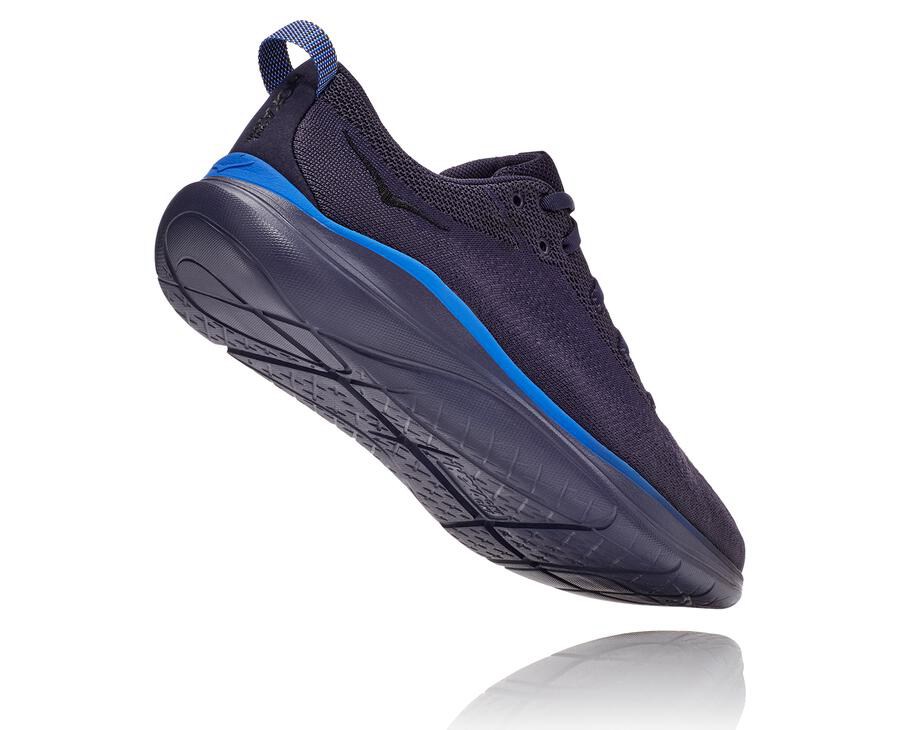 Hoka One One Løbesko Herre - Hupana Flow - Mørkeblå - 849025QJF